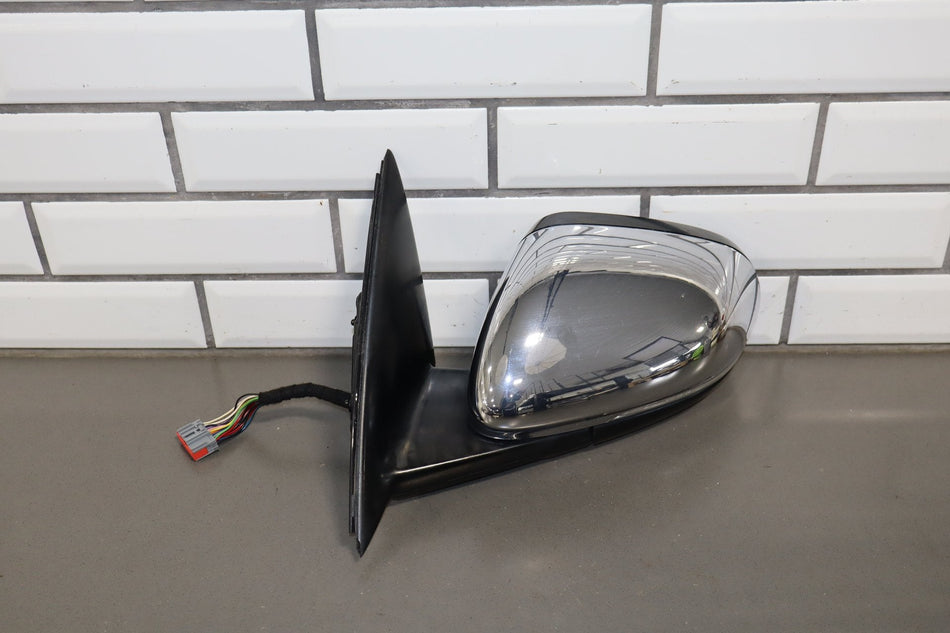 2010-2013 Jaguar XJ Left Door Mirror Rhodium Silver RDSL