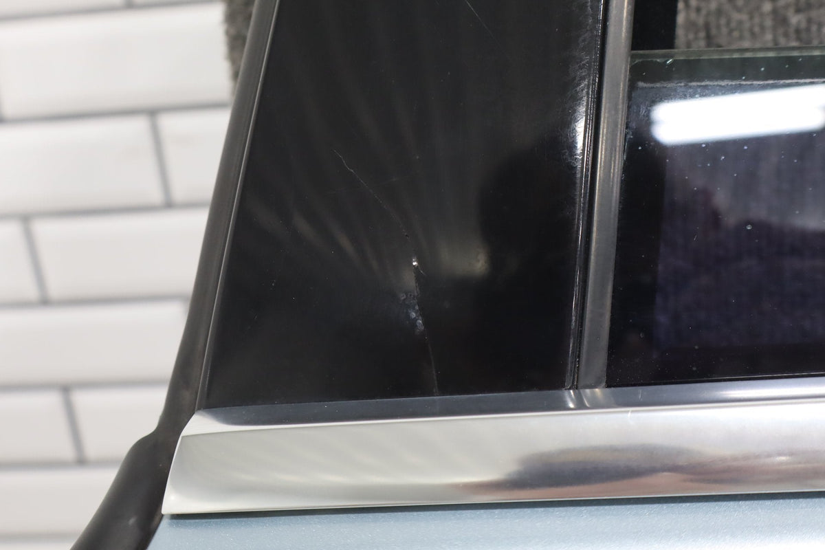 2010-2013 Jaguar XJ Left Rear Door Rhodium Silver ( RDSL )