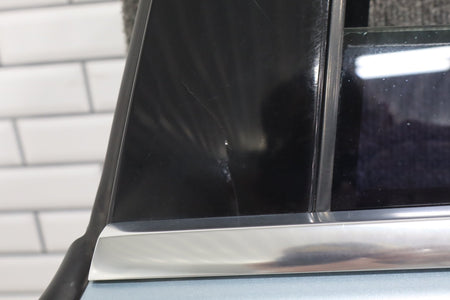2010-2013 Jaguar XJ Left Rear Door Rhodium Silver ( RDSL )