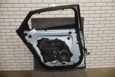 2010-2013 Jaguar XJ Left Rear Door Rhodium Silver ( RDSL )