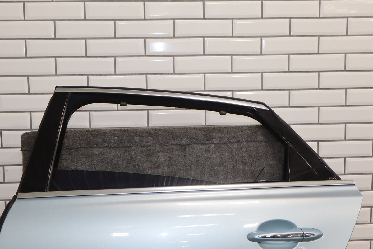 2010-2013 Jaguar XJ Left Rear Door Rhodium Silver ( RDSL )