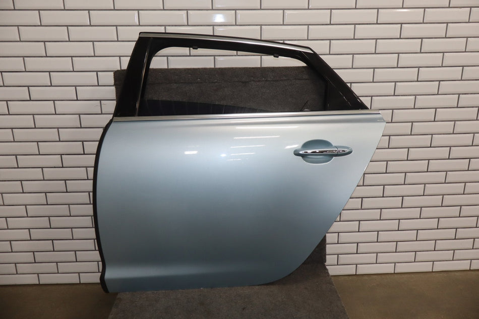 2010-2013 Jaguar XJ Left Rear Door Rhodium Silver ( RDSL )
