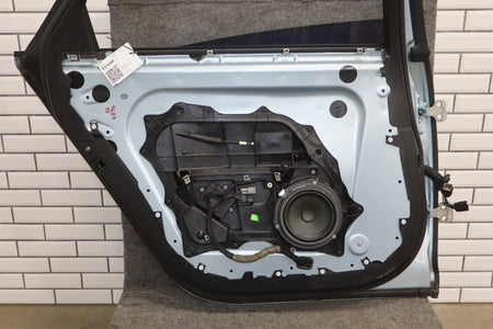 2010-2013 Jaguar XJ Left Rear Door Rhodium Silver ( RDSL )