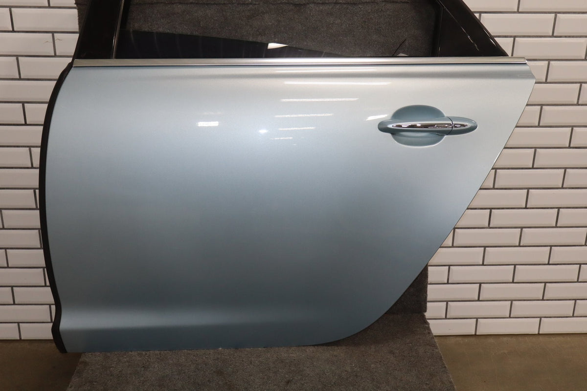 2010-2013 Jaguar XJ Left Rear Door Rhodium Silver ( RDSL )