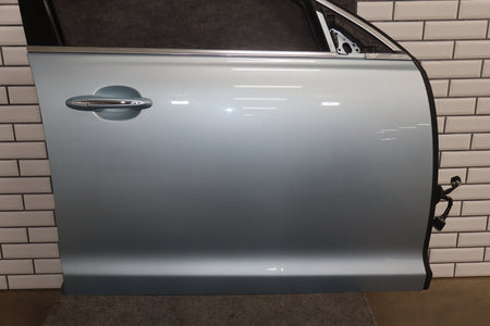 2010-2013 Jaguar XJ Right Front Door Rhodium Silver RDSL