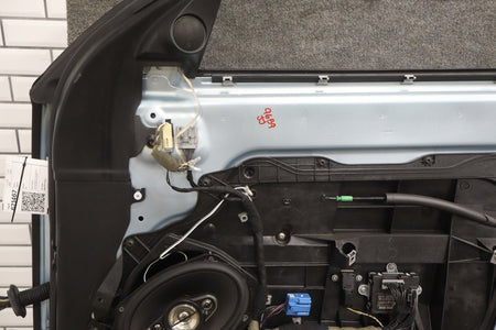 2010-2013 Jaguar XJ Right Front Door Rhodium Silver RDSL