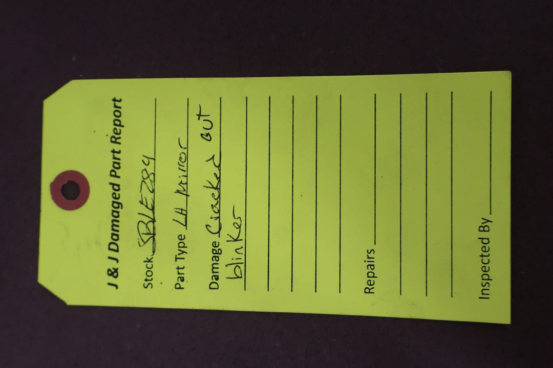 2010 - 2013 Lexus GX460 Base Model (W/O Camera) Left Driver Door Mirror