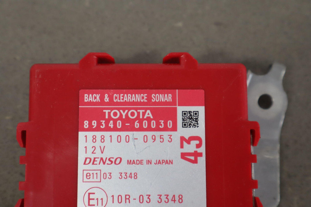 2010 - 2013 Lexus GX460 Driver Park Assist Control Module