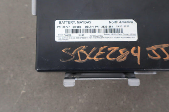 2010 - 2013 Lexus GX460 Mayday Battery Control Module