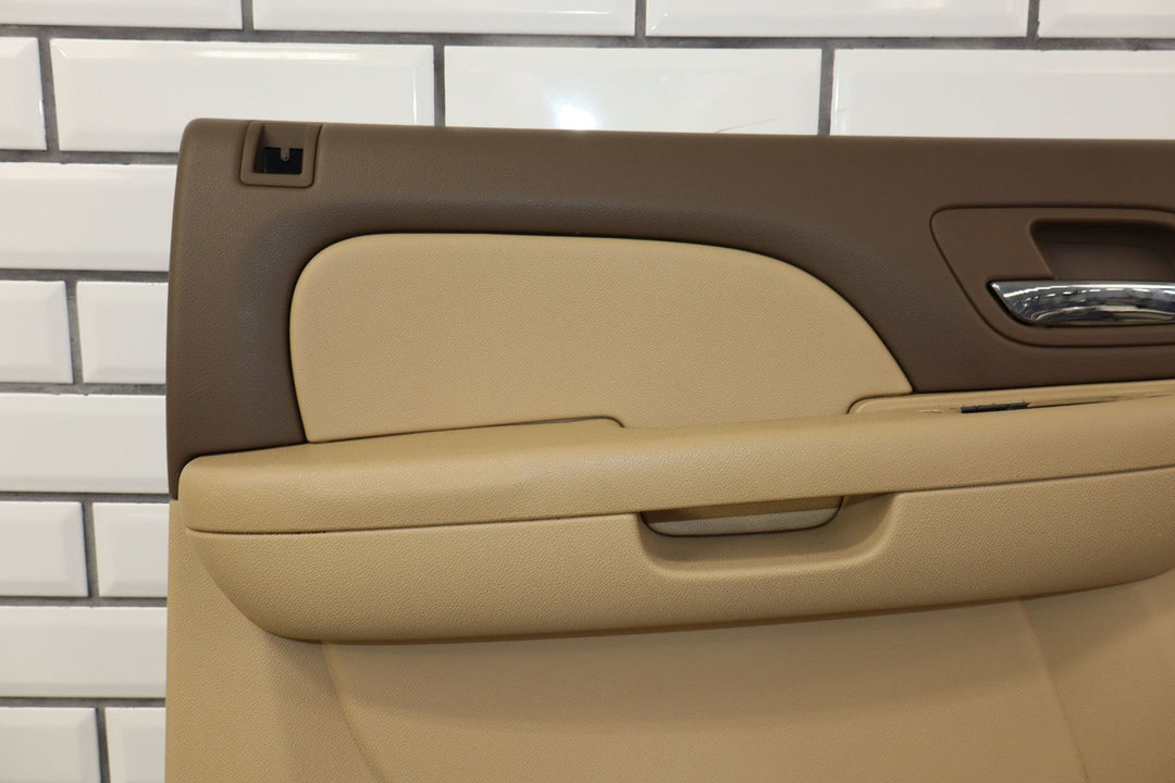 2010 - 2014 Chevy Suburban Left Rear Interior Door Trim Panel (Cashmere 333)