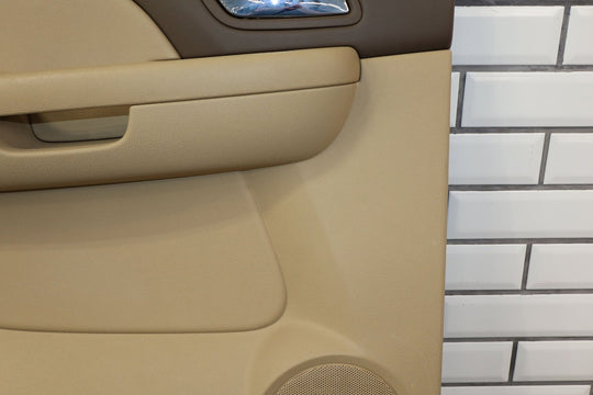 2010 - 2014 Chevy Suburban Left Rear Interior Door Trim Panel (Cashmere 333)