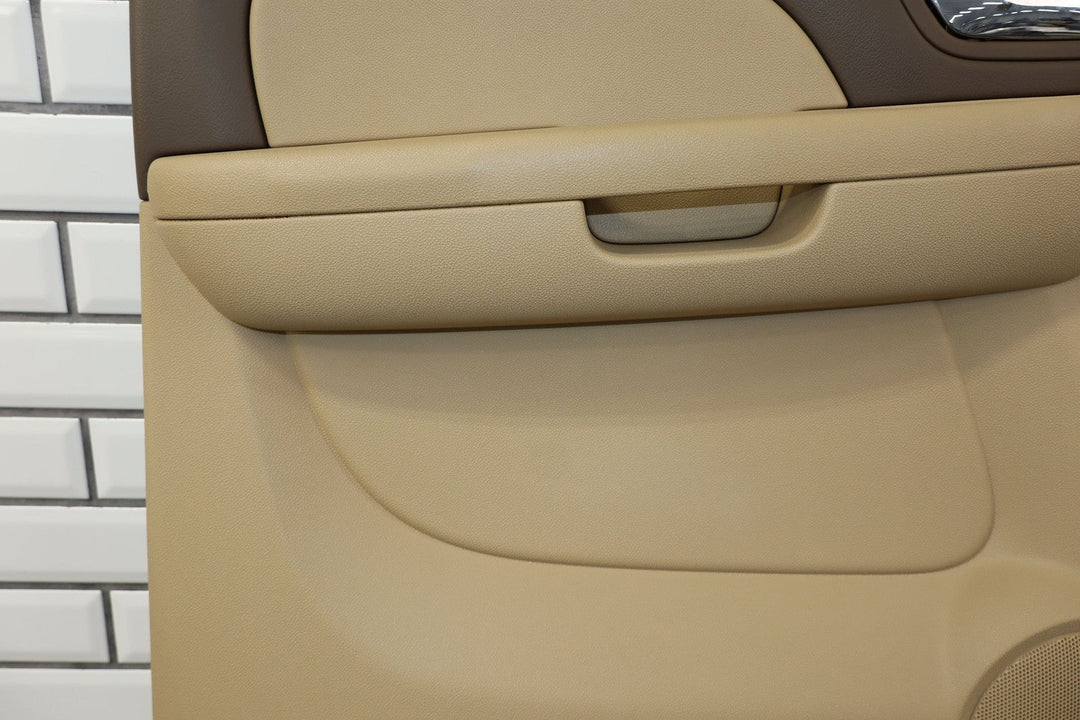 2010 - 2014 Chevy Suburban Left Rear Interior Door Trim Panel (Cashmere 333)