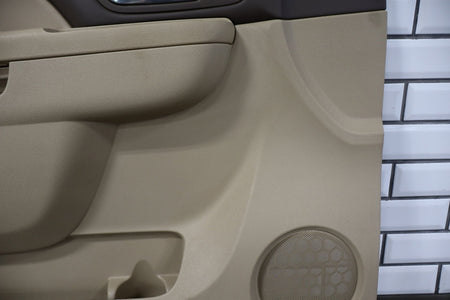 2010-2014 Suburban Tahoe LH Driver Front Door Interior Trim Panel Cashmere