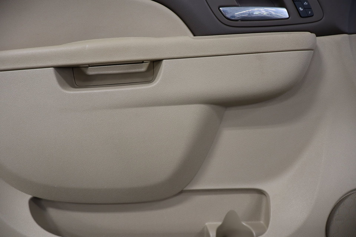 2010-2014 Suburban Tahoe LH Driver Front Door Interior Trim Panel Cashmere