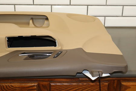 2010-2014 Suburban Tahoe RH Passenger Front Door Interior Trim Panel Cashmere