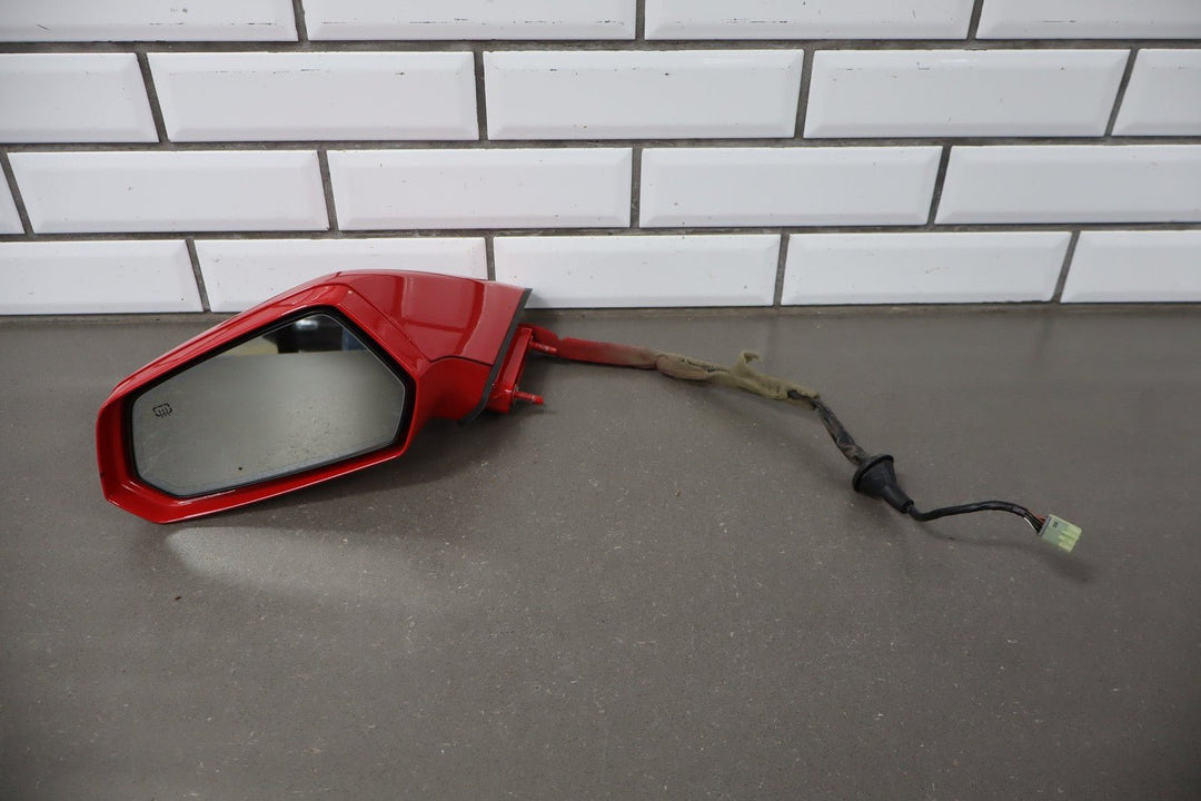 2010 - 2015 Chevrolet Camaro Left Door Mirror Red Hot G7C 22762494