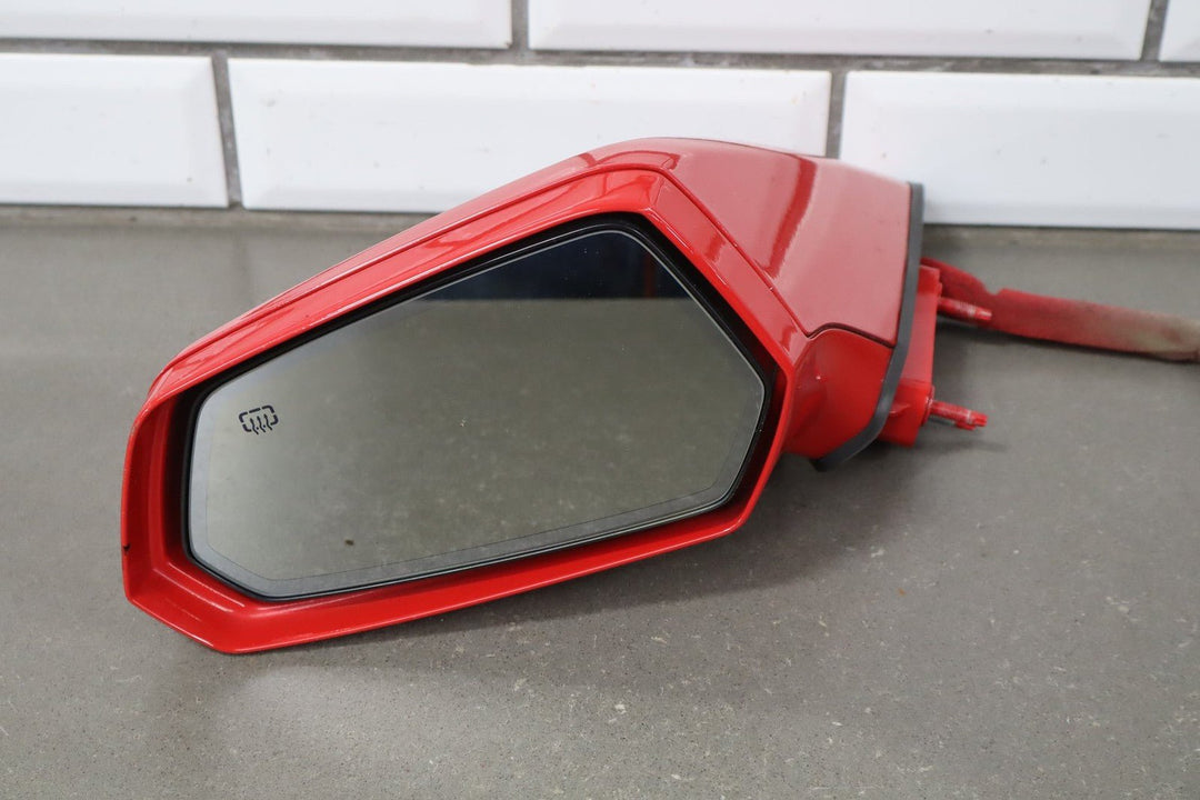2010 - 2015 Chevrolet Camaro Left Door Mirror Red Hot G7C 22762494