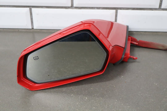 2010 - 2015 Chevrolet Camaro Left Door Mirror Red Hot G7C 22762494