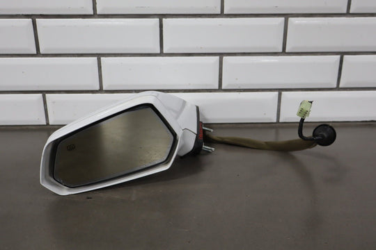 2010 - 2015 Chevrolet Camaro Left Door Mirror White GAZ 22762494