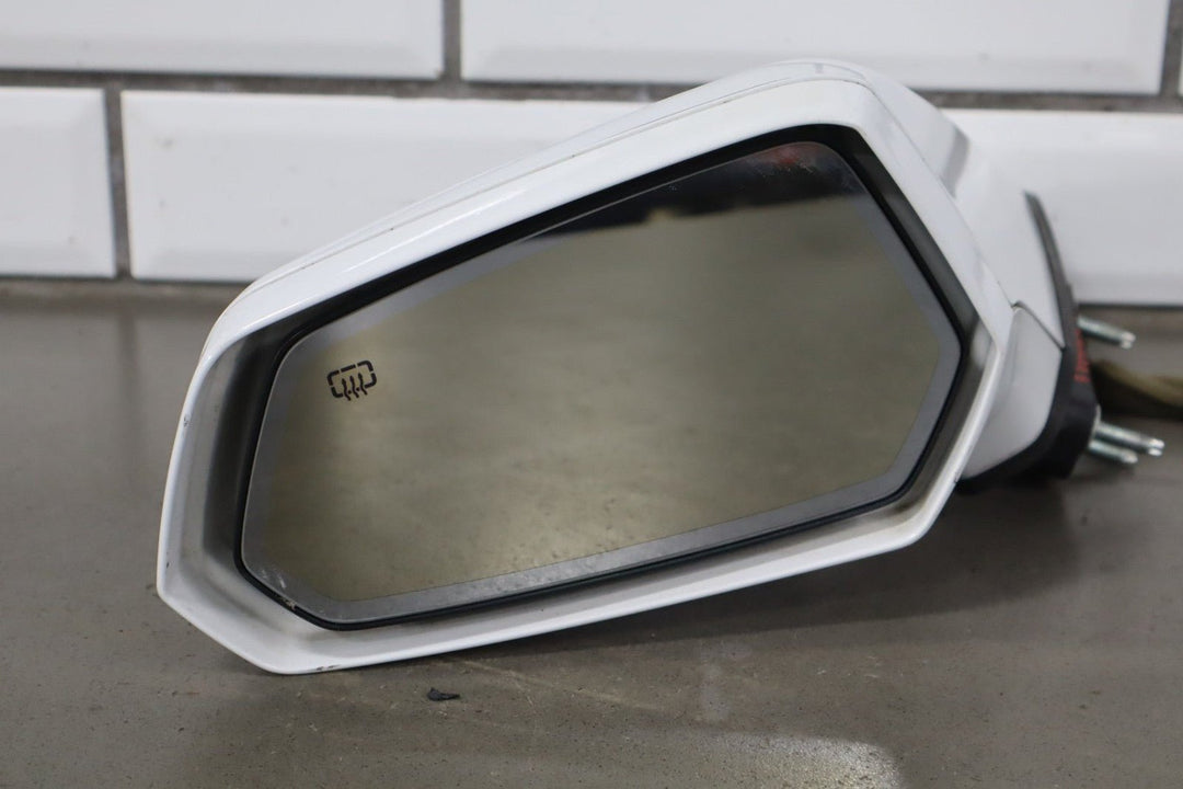 2010 - 2015 Chevrolet Camaro Left Door Mirror White GAZ 22762494