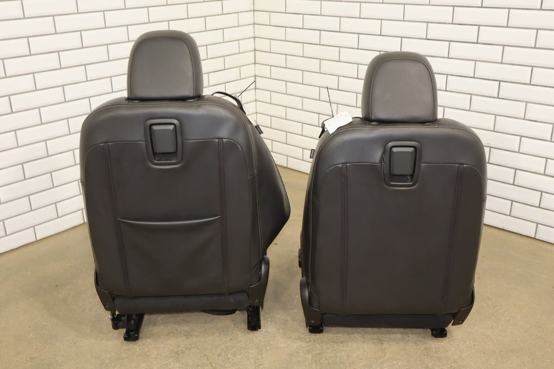2010 - 2015 Chevrolet Camaro SS Convertible Leather Seats Set Black Heated