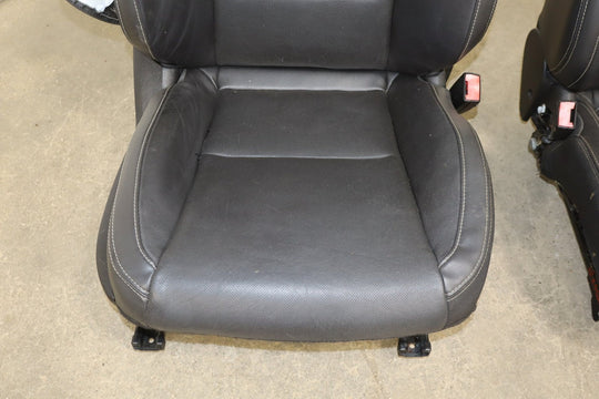 2010 - 2015 Chevrolet Camaro SS Convertible Leather Seats Set Black Heated