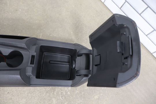 2010 - 2015 Chevrolet Camaro SS Coupe Orange Leather Seat Set with Console