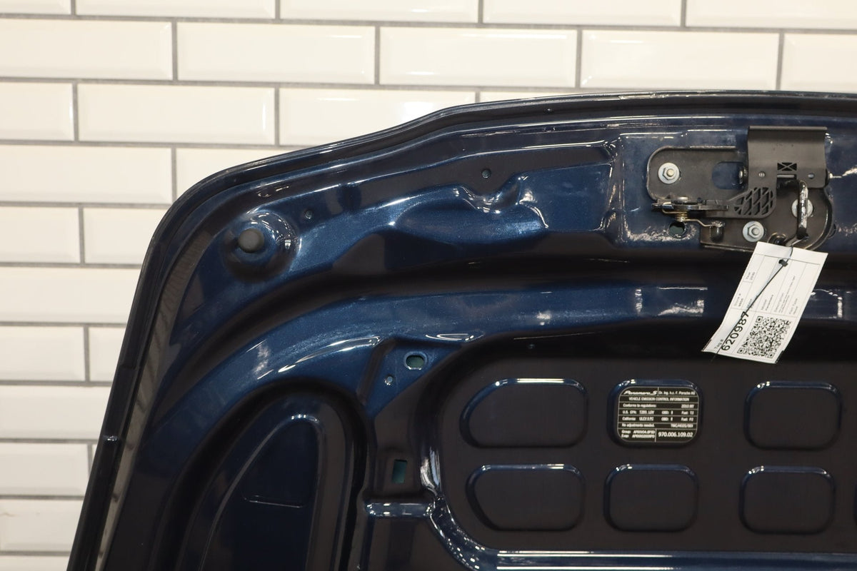 2010-2016 Porsche Panamera 4 S Hood Dark Blue Metallic N4