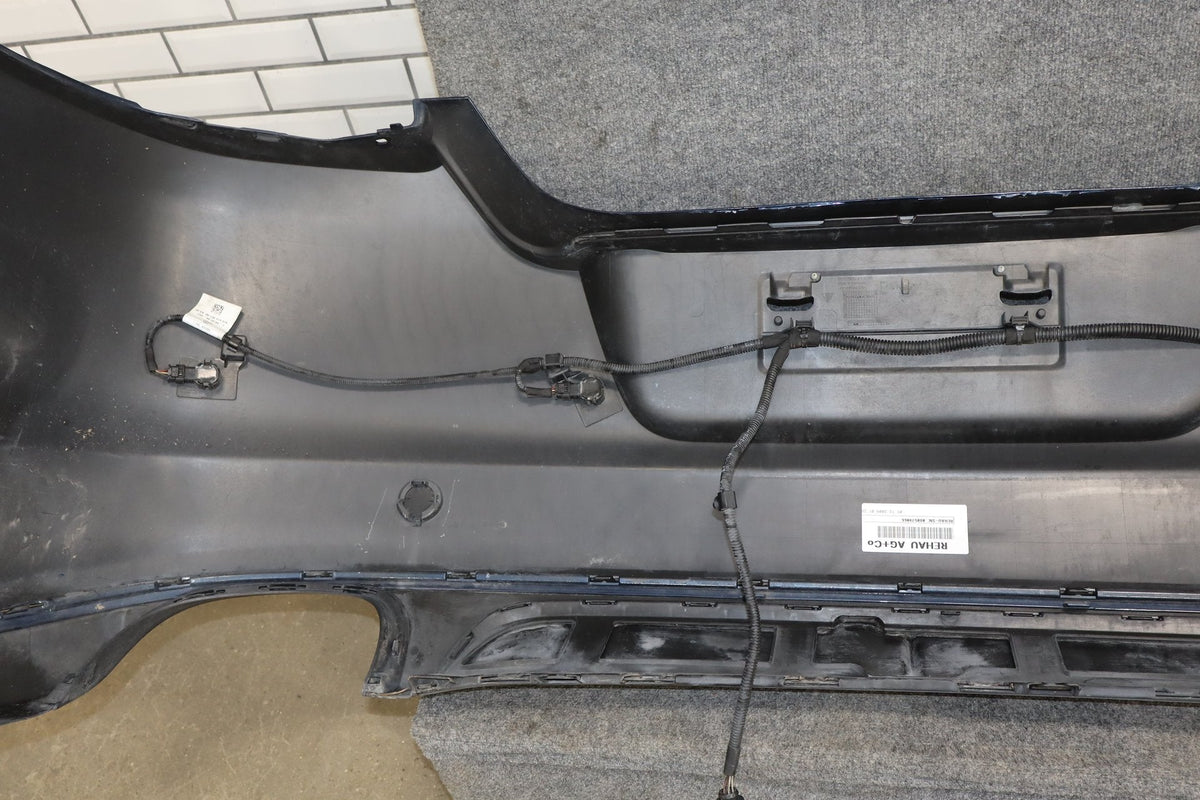 2010-2016 Porsche Panamera 4 S Rear Bumper Dark Blue Metallic N4
