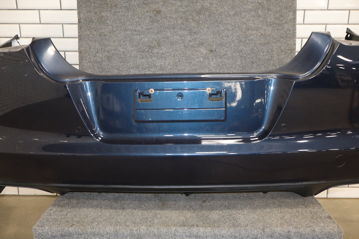 2010-2016 Porsche Panamera 4 S Rear Bumper Dark Blue Metallic N4