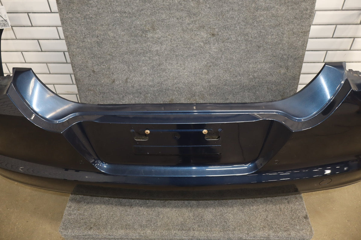 2010-2016 Porsche Panamera 4 S Rear Bumper Dark Blue Metallic N4