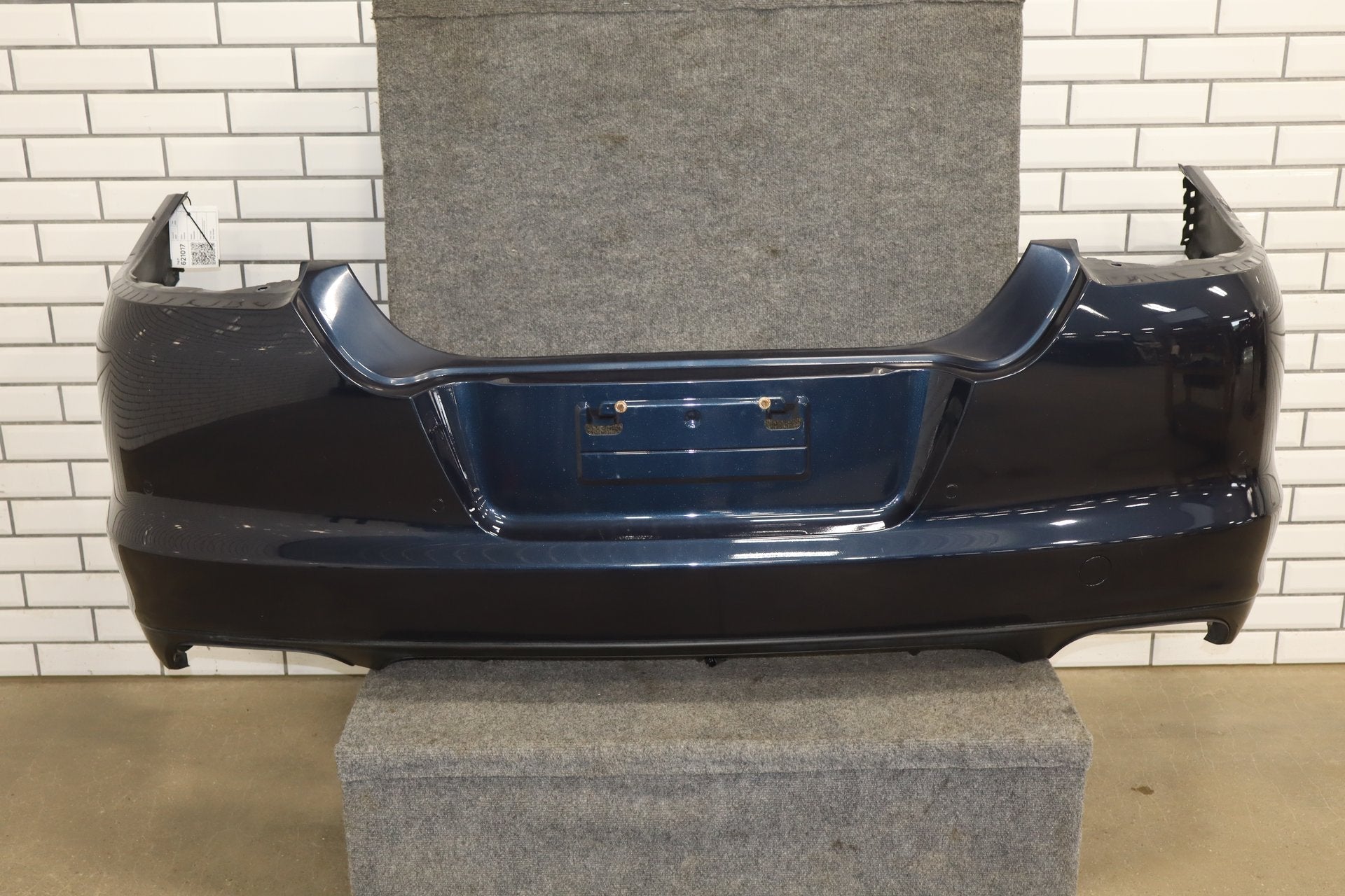 2010-2016 Porsche Panamera 4 S Rear Bumper Dark Blue Metallic N4