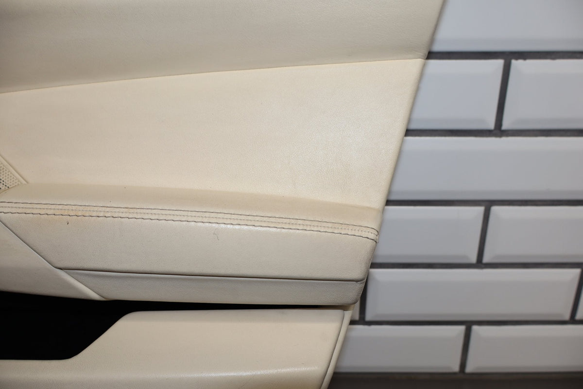 2010-2016 Porsche Panamera 4 S Right Front Interior Trim Panel Yachting Blue/ Cream BD