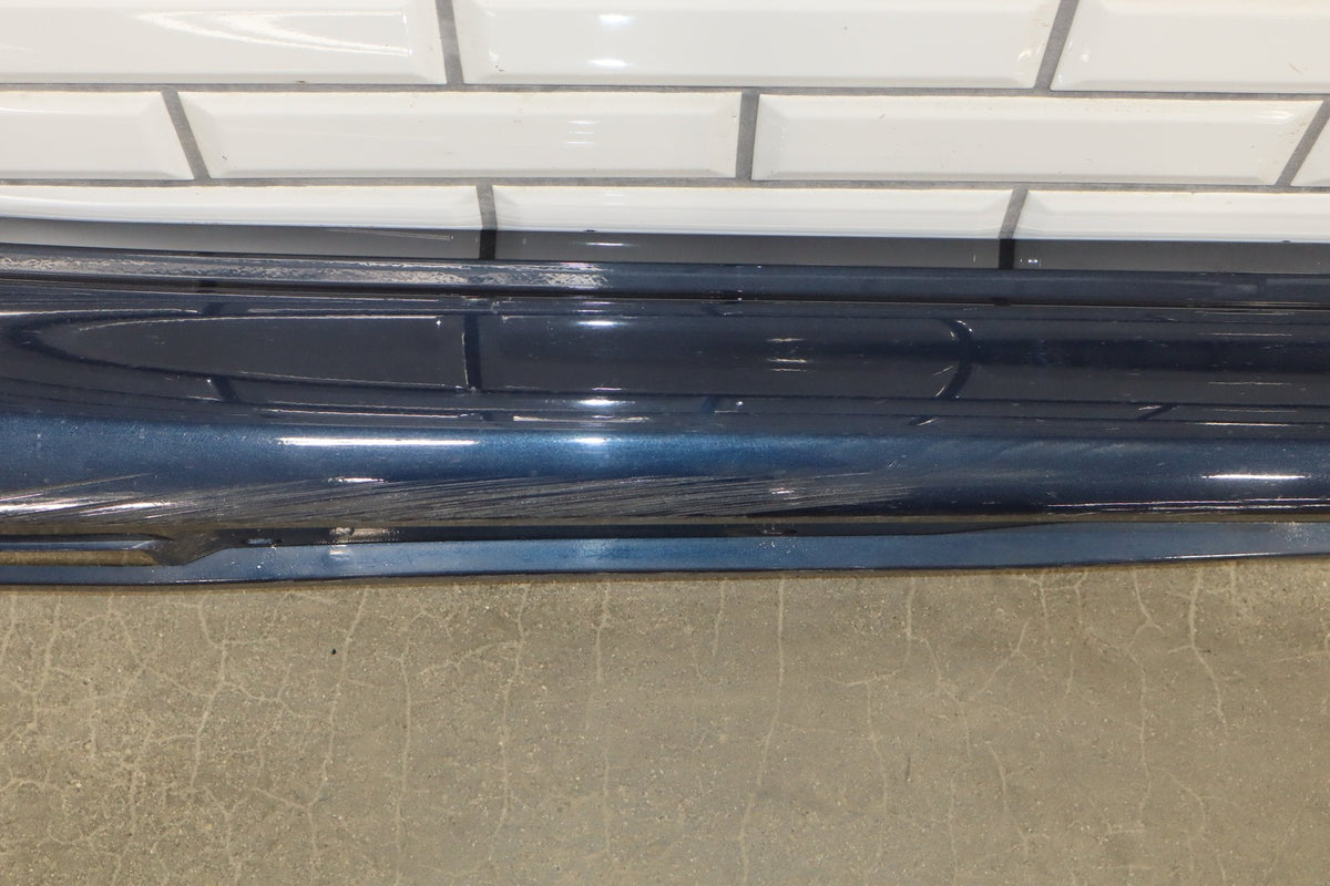 2010-2016 Porsche Panamera 4 S Right Rocker Molding Dark Blue Metallic Dark Blue Metallic