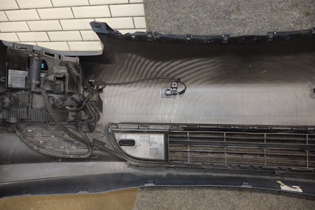 2010-2016 Porsche Panamera 970 Loaded Front Bumper w/Lights Dark Blue Metallic