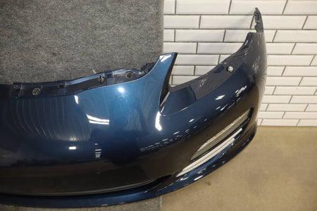 2010-2016 Porsche Panamera 970 Loaded Front Bumper w/Lights Dark Blue Metallic