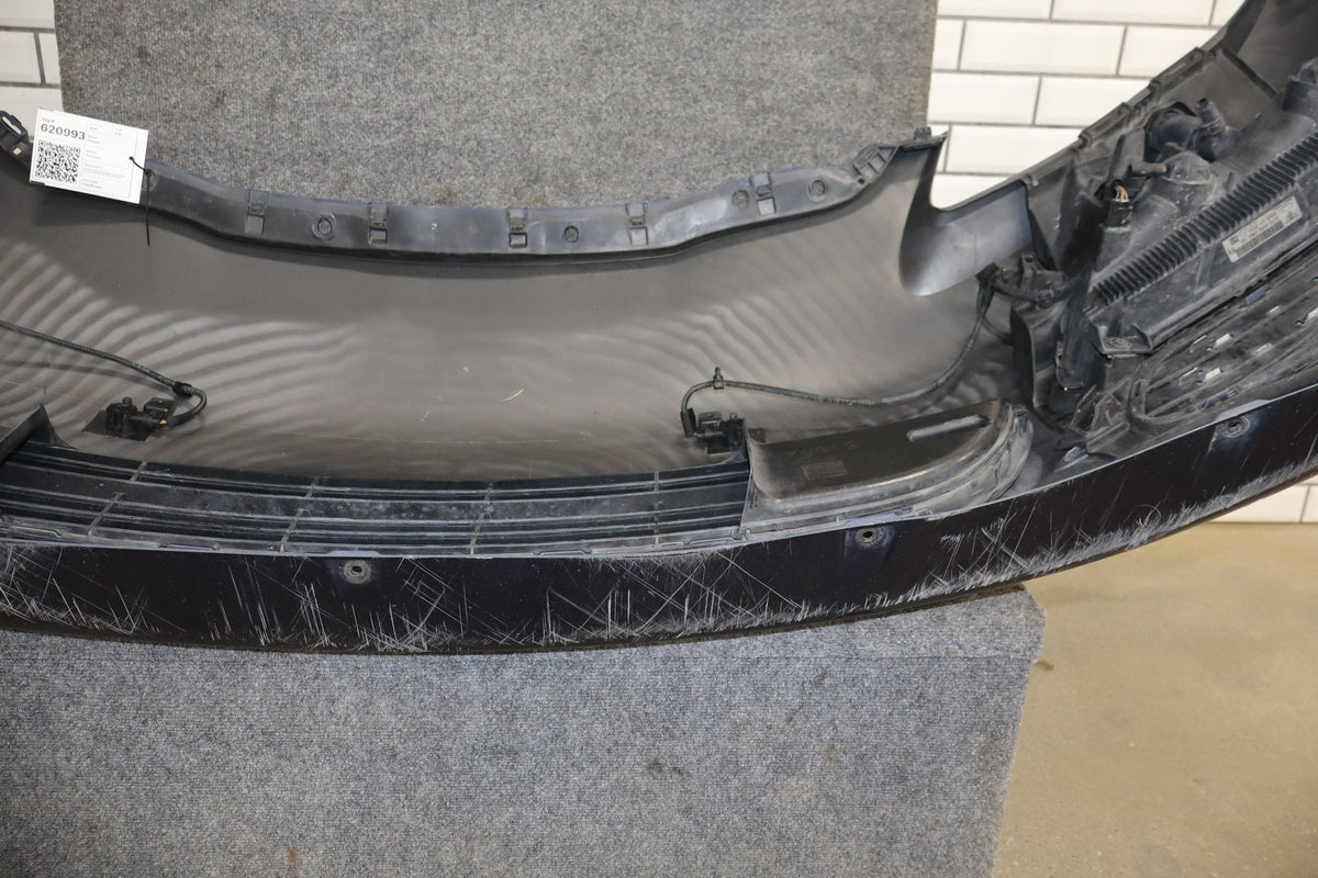 2010-2016 Porsche Panamera 970 Loaded Front Bumper w/Lights Dark Blue Metallic