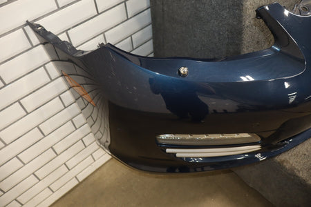 2010-2016 Porsche Panamera 970 Loaded Front Bumper w/Lights Dark Blue Metallic
