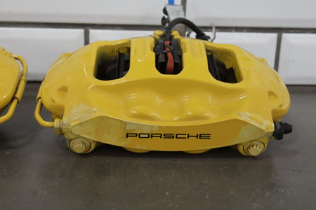 2010-2016 Porsche Panamera Carbon Ceramic Brake Set Calipers/Rotors OEM Tested