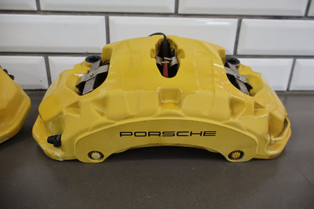 2010-2016 Porsche Panamera Carbon Ceramic Brake Set Calipers/Rotors OEM Tested