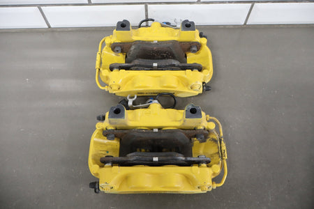 2010-2016 Porsche Panamera Carbon Ceramic Brake Set Calipers/Rotors OEM Tested