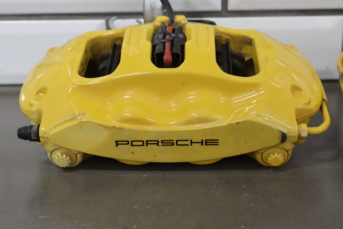 2010-2016 Porsche Panamera Carbon Ceramic Brake Set Calipers/Rotors OEM Tested