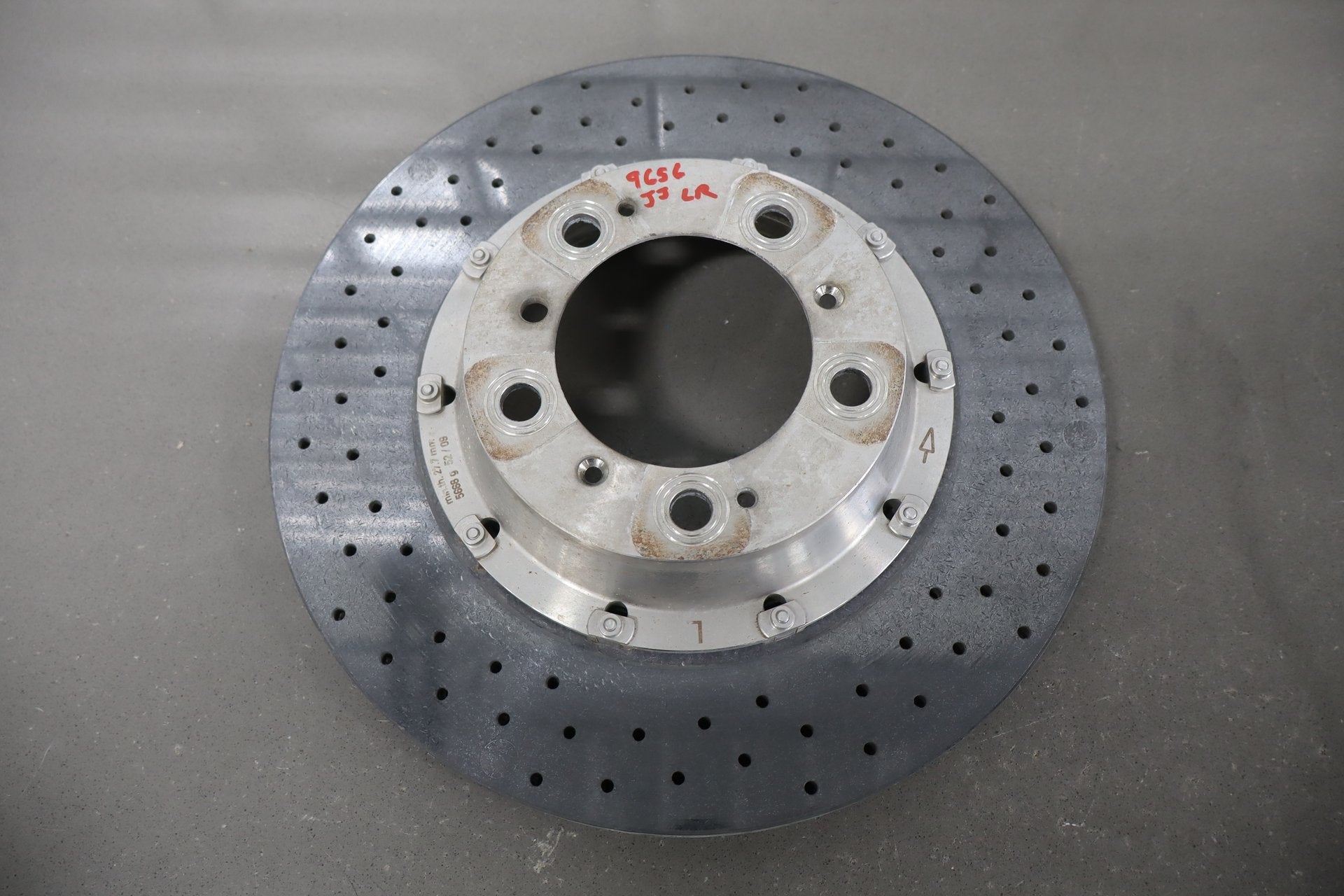 2010-2016 Porsche Panamera Carbon Ceramic Brake Set Calipers/Rotors OEM Tested