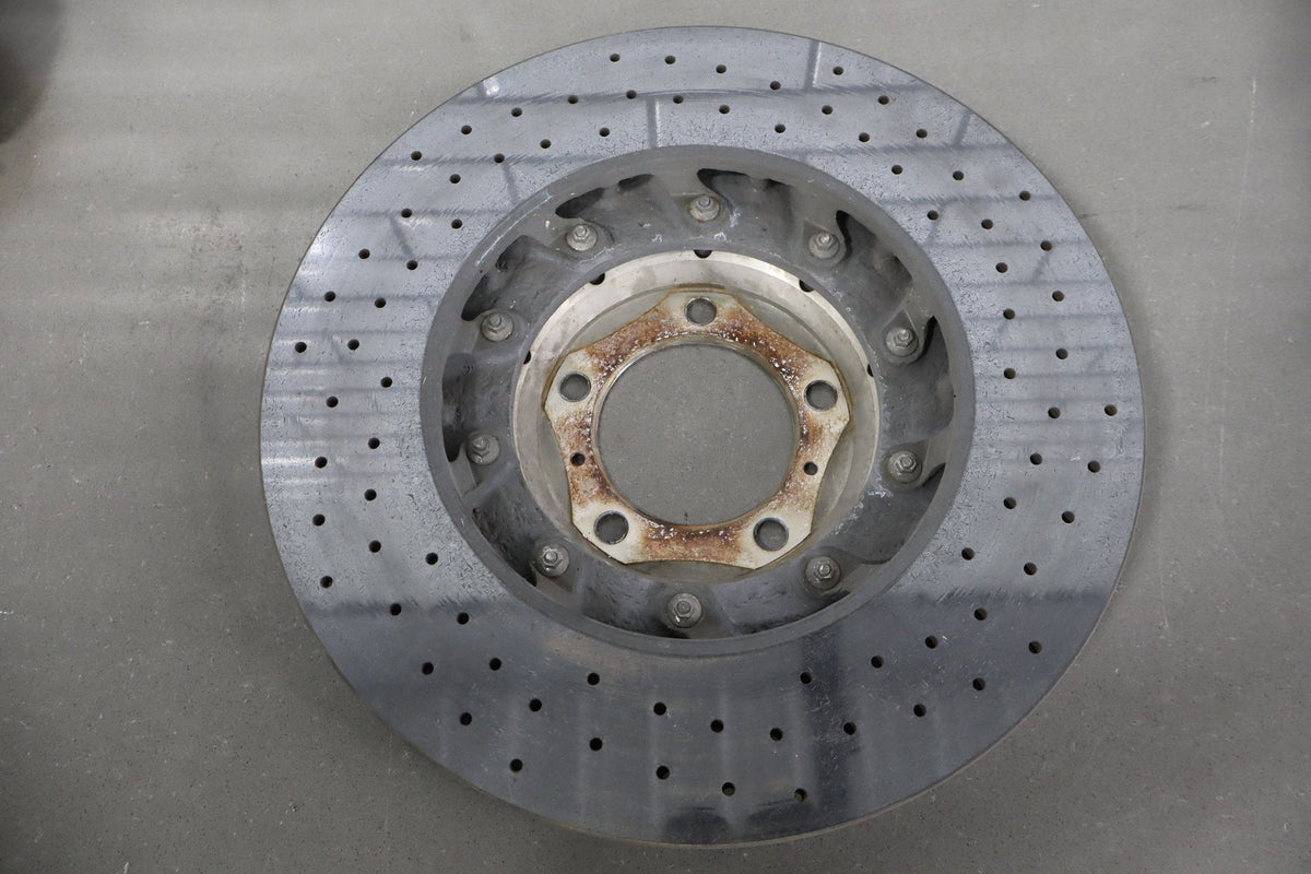 2010-2016 Porsche Panamera Carbon Ceramic Brake Set Calipers/Rotors OEM Tested