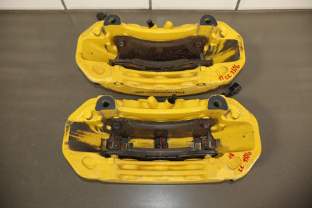 2010-2016 Porsche Panamera Carbon Ceramic Brake Set Calipers/Rotors OEM Tested