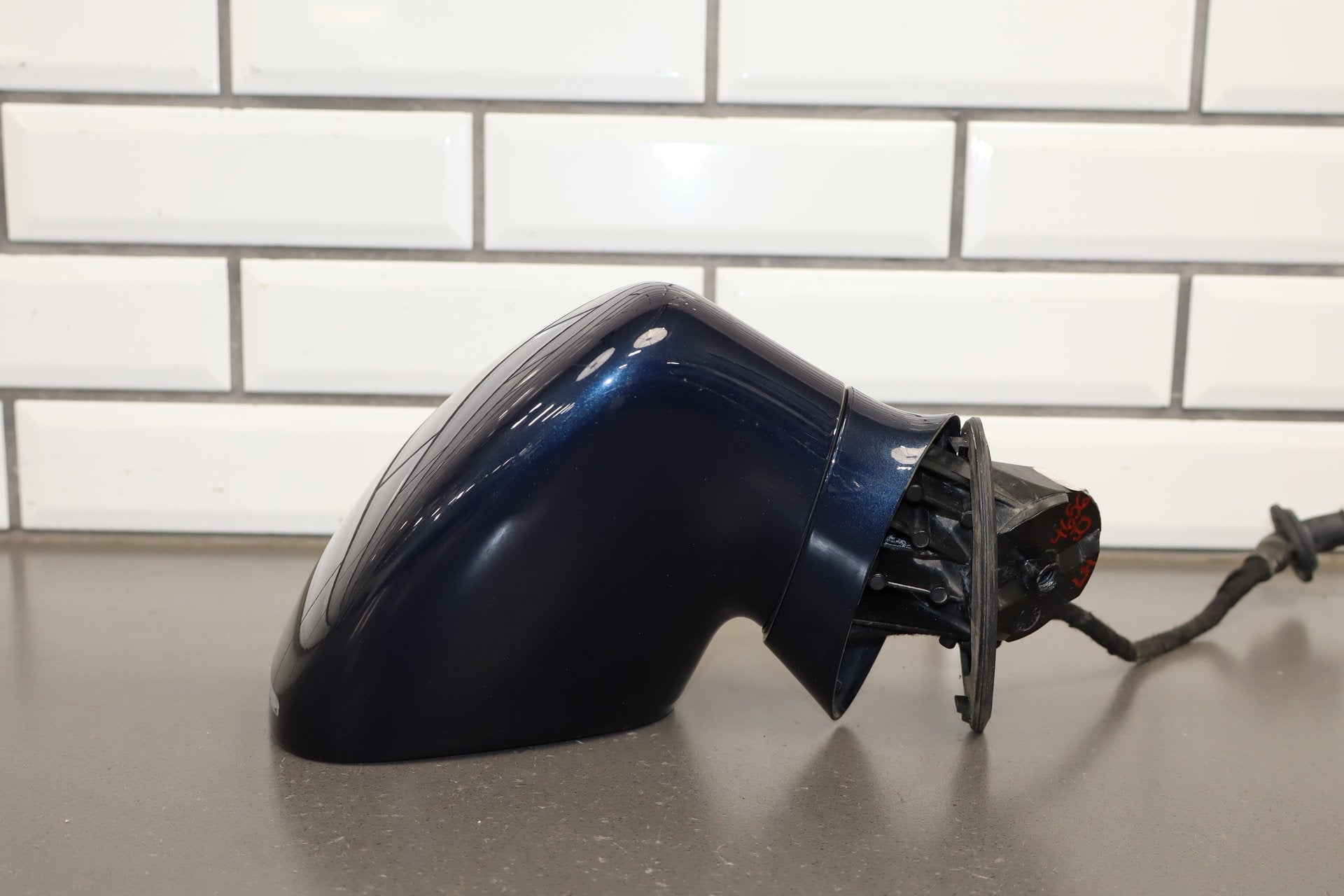 2010-2016 Porsche Panamera Left Door Mirror Dark Blue Metallic N4