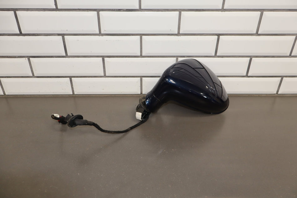 2010-2016 Porsche Panamera Left Door Mirror Dark Blue Metallic N4