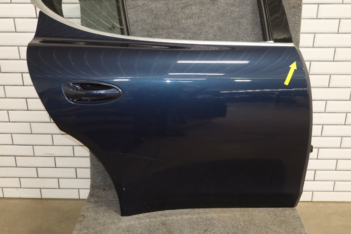 2010-2016 Porsche Panamera Right Rear Door Dark Blue Metallic ( N4 )