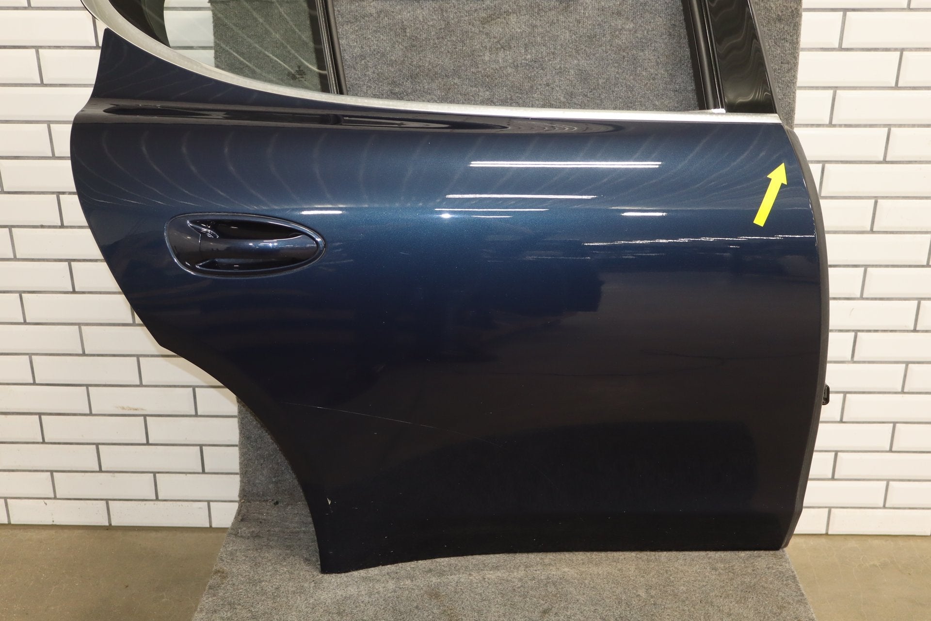 2010-2016 Porsche Panamera Right Rear Door Dark Blue Metallic ( N4 )