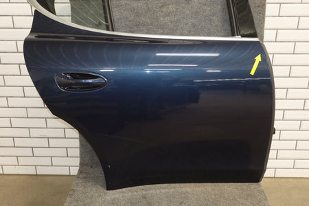2010-2016 Porsche Panamera Right Rear Door Dark Blue Metallic ( N4 )